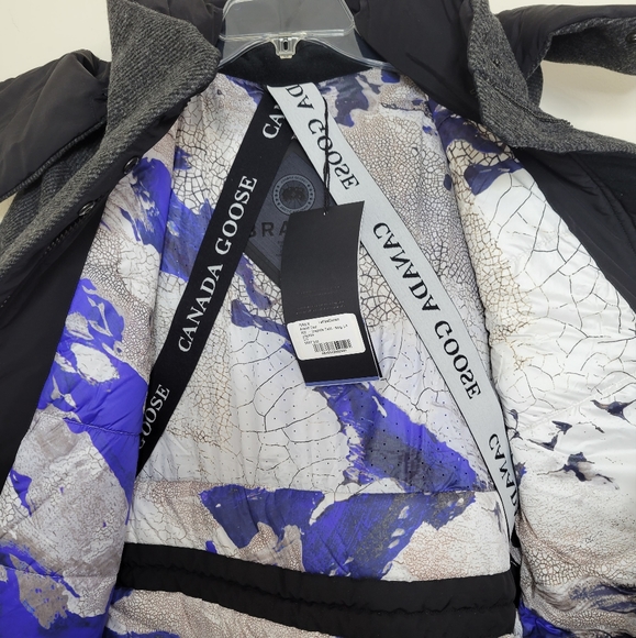 CANADA GOOSE x LORO PIANA Banta winter coat waterproof size LARGE NWT VERY RARE - Picture 6 of 10